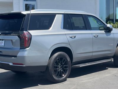 2025 Chevrolet Tahoe — rear three-quarter view