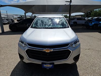 2021 Chevrolet Traverse — rear three-quarter view