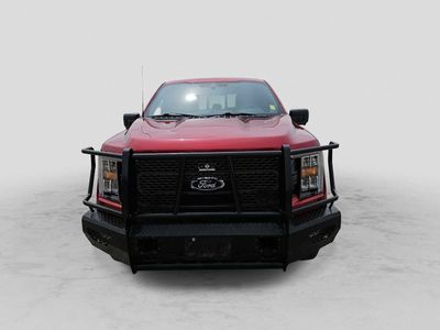 2022 Ford F-150 — rear three-quarter view