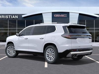 2026 GMC Acadia — rear three-quarter view