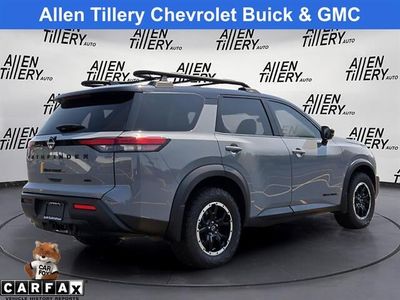 2024 Nissan Pathfinder — rear three-quarter view