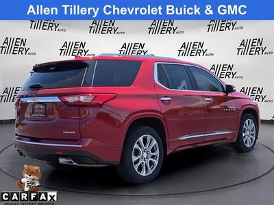 2021 Chevrolet Traverse — rear three-quarter view