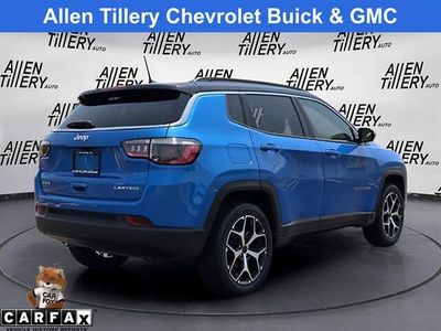 2025 Jeep Compass — rear three-quarter view