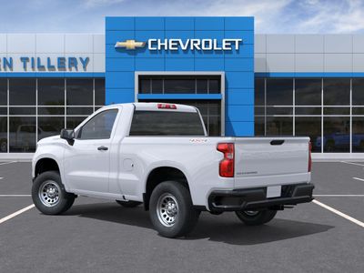 2026 Chevrolet Silverado 1500 — rear three-quarter view