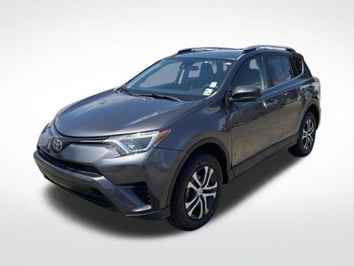 2017 Toyota RAV4 — rear three-quarter view