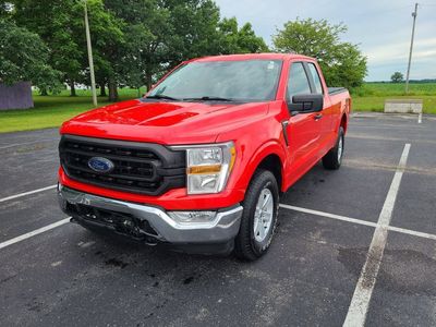 2022 Ford F-150 — rear three-quarter view