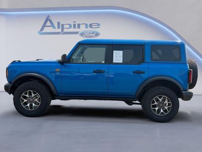 2025 Ford Bronco — rear three-quarter view
