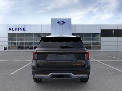 2026 Ford Explorer — rear three-quarter view