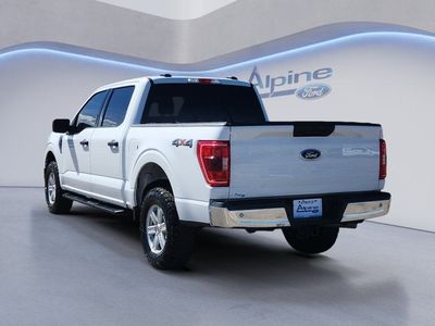 2022 Ford F-150 — rear three-quarter view