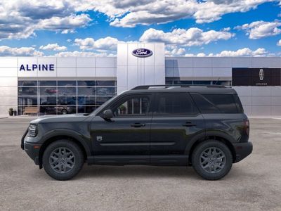 2026 Ford Bronco Sport Big Bend in Shadow Black — front three-quarter view