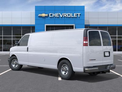 2026 Chevrolet Express Cargo — rear three-quarter view