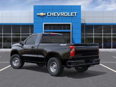 2026 Chevrolet Silverado 1500 — rear three-quarter view