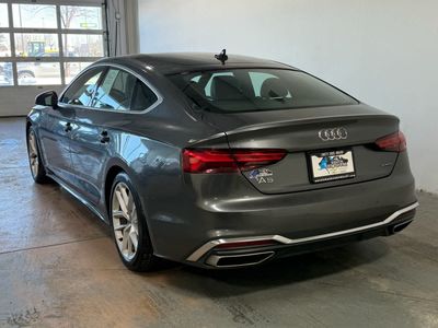 2024 Audi A5 Sportback — rear three-quarter view
