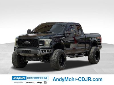 2018 Ford F-150 — rear three-quarter view