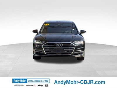 2019 Audi A8 L — side profile view