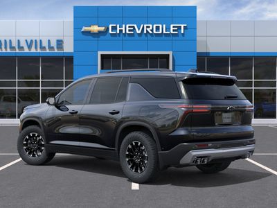 2026 Chevrolet Traverse — rear three-quarter view