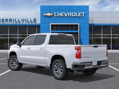 2026 Chevrolet Silverado 1500 — rear three-quarter view