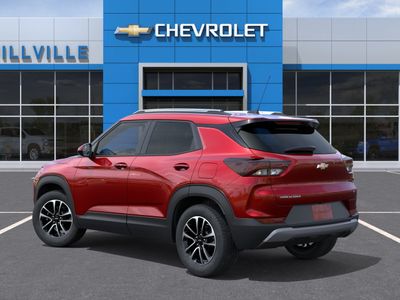 2026 Chevrolet Trailblazer — rear three-quarter view