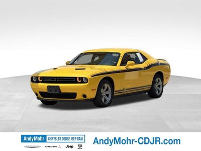 2017 Dodge Challenger — rear three-quarter view
