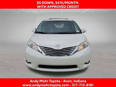2017 Toyota Sienna — rear three-quarter view