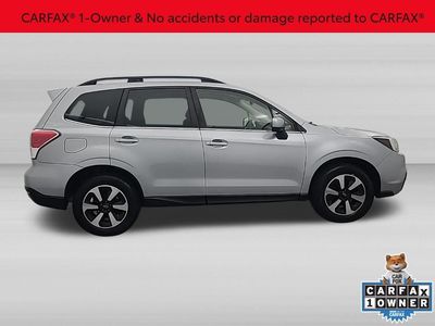 2018 Subaru Forester — rear three-quarter view