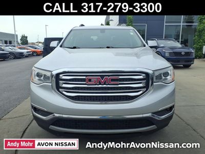 2017 GMC Acadia — rear three-quarter view