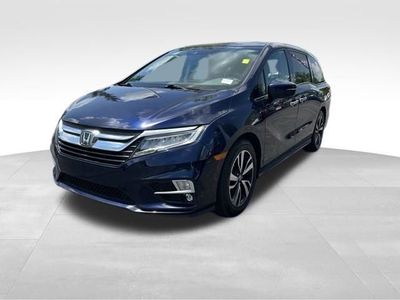 2018 Honda Odyssey — rear three-quarter view