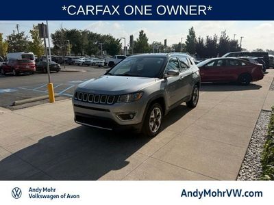 2021 Jeep Compass — rear three-quarter view