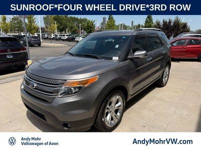2014 Ford Explorer — rear three-quarter view