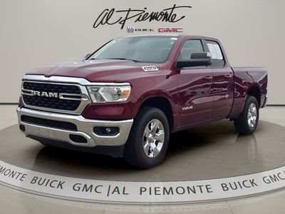 2022 RAM 1500 — rear three-quarter view