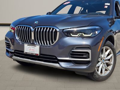 2022 BMW X5 — rear three-quarter view