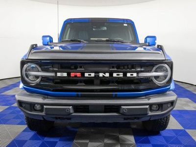 2022 Ford Bronco — rear three-quarter view