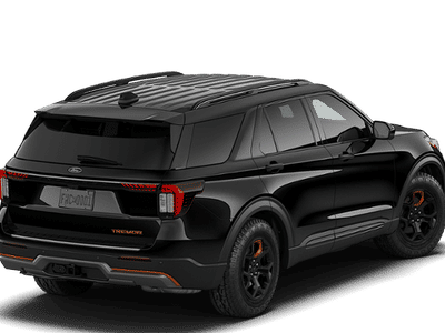 2026 Ford Explorer — rear three-quarter view
