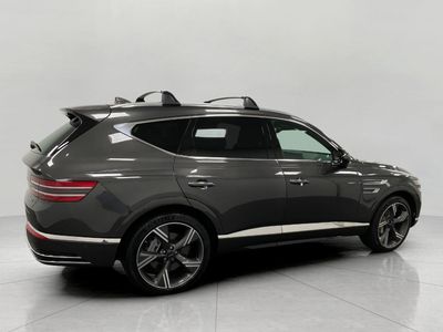 2026 Genesis GV80 — rear three-quarter view