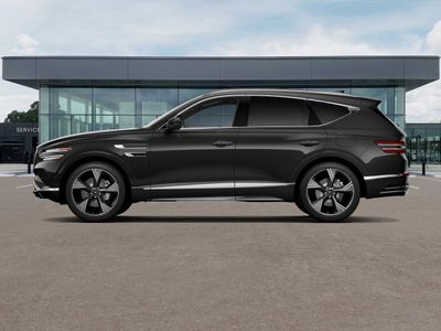 2026 Genesis GV80 — rear three-quarter view