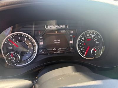 2021 RAM 1500 — interior view
