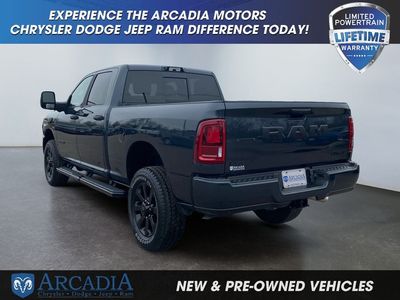 2026 RAM 2500 — rear three-quarter view