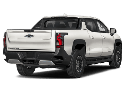 2026 Chevrolet Silverado EV — rear three-quarter view