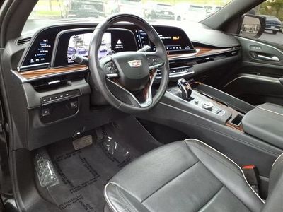 2023 Cadillac Escalade — rear three-quarter view
