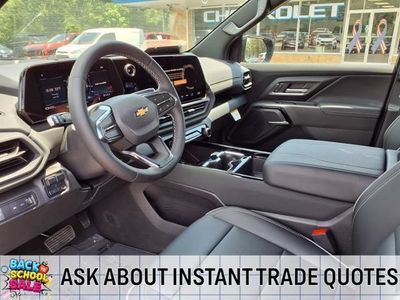 2026 Chevrolet Silverado EV — rear three-quarter view
