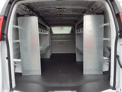 2026 Chevrolet Express Cargo — rear three-quarter view