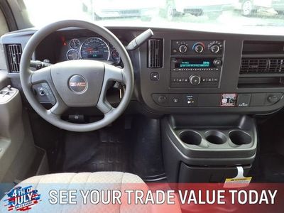 2026 GMC Savana Cargo — rear three-quarter view