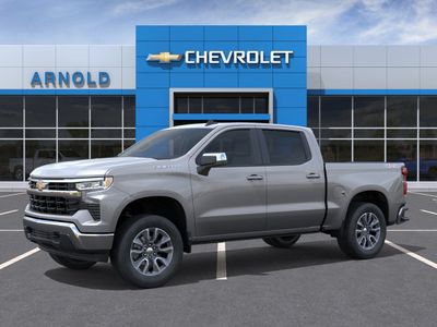 2026 Chevrolet Silverado 1500 — side profile view
