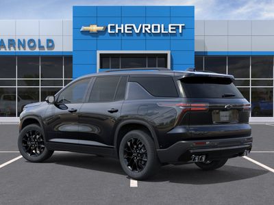 2026 Chevrolet Traverse — rear three-quarter view