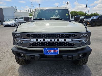 2026 Ford Bronco — rear three-quarter view