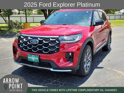 2025 Ford Explorer — interior view