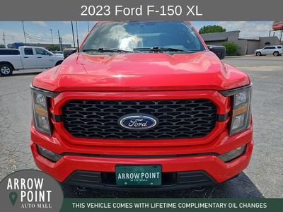 2023 Ford F-150 — rear three-quarter view