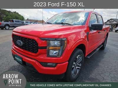 2023 Ford F-150 — interior view