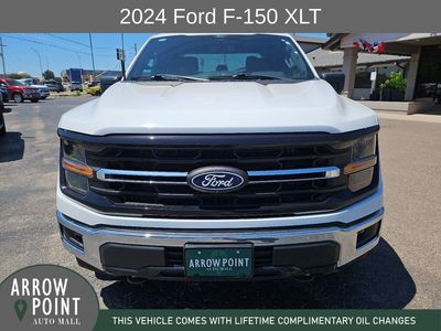 2024 Ford F-150 — rear three-quarter view