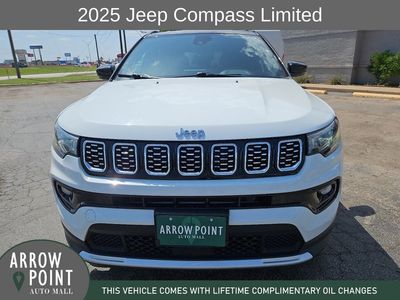 2025 Jeep Compass — rear three-quarter view